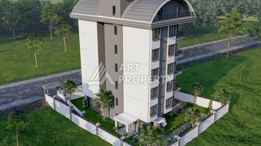 Новый проект в Авсалларе по привелекательным ценам! - Ракурс 4