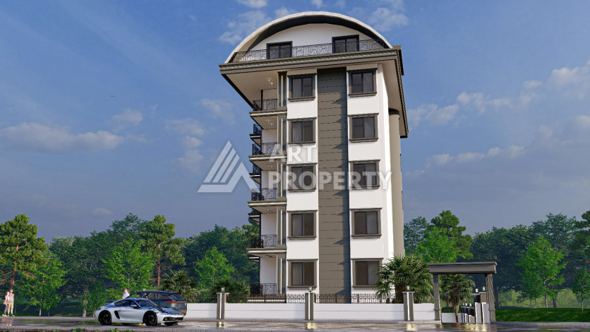 Новый проект в Авсалларе по привелекательным ценам! - Ракурс 5