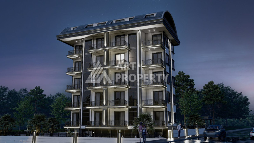 Новый проект в Авсалларе по привелекательным ценам! - Ракурс 6