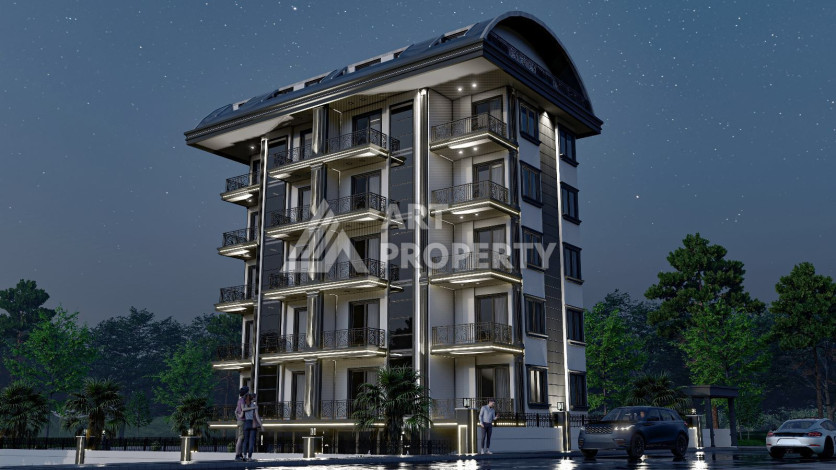 Новый проект в Авсалларе по привелекательным ценам! - Ракурс 7