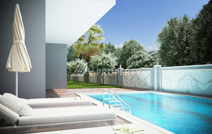 Инвестиционный проект в районе Махмутлар в 500 метрах от моря - Ракурс 4