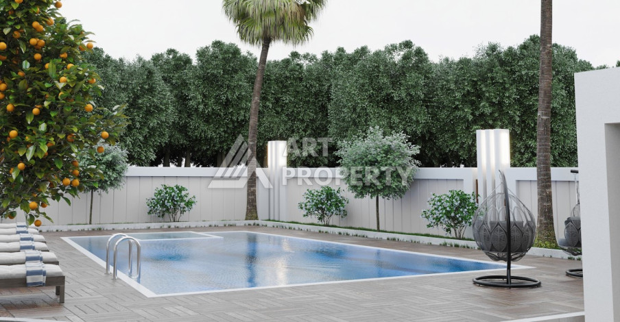 Инвестиционный проект в районе Махмутлар в 500 метрах от моря - Ракурс 6