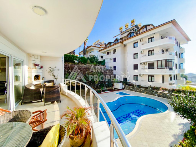 Просторные апартаменты с мебелью планировки 2+1 в районе Джикджилли, 125м2 - Ракурс 2