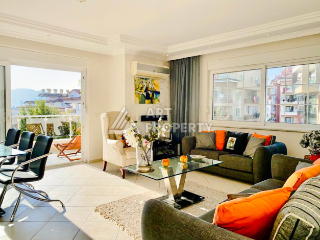 Просторные апартаменты с мебелью планировки 2+1 в районе Джикджилли, 125м2 - Ракурс 4