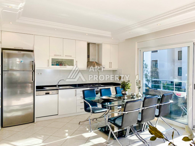 Просторные апартаменты с мебелью планировки 2+1 в районе Джикджилли, 125м2 - Ракурс 7