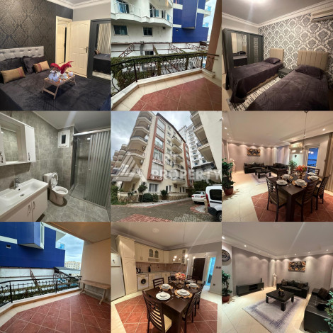 Квартира в 200 метрах от моря в районе Тосмур. Планировка 2+1, 110м2 - Ракурс 16