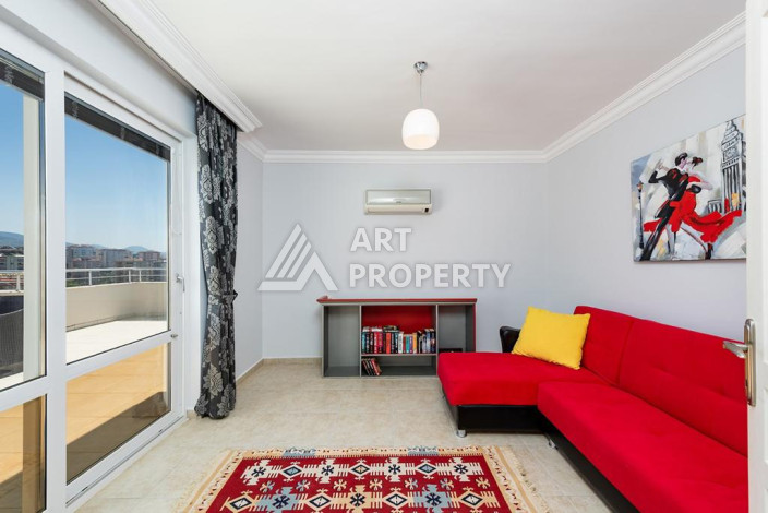 Пентхаус с потрясающим видом на море, горы и город в районе Тосмур, 250м2 - Ракурс 17