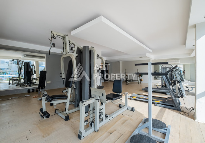 Пентхаус с потрясающим видом на море, горы и город в районе Тосмур, 250м2 - Ракурс 26