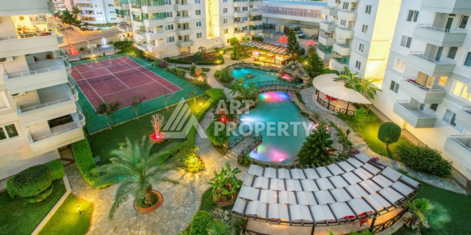 Пентхаус с потрясающим видом на море, горы и город в районе Тосмур, 250м2 - Ракурс 31