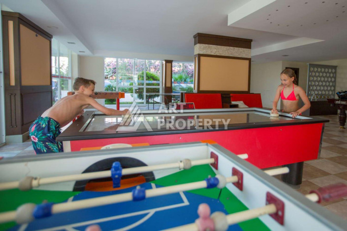 Пентхаус с потрясающим видом на море, горы и город в районе Тосмур, 250м2 - Ракурс 32