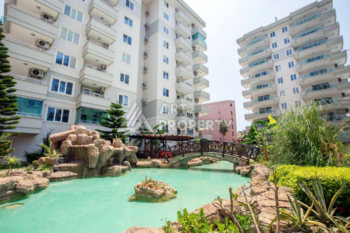 Пентхаус с потрясающим видом на море, горы и город в районе Тосмур, 250м2 - Ракурс 37