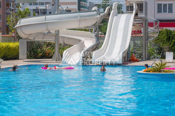 Пентхаус с потрясающим видом на море, горы и город в районе Тосмур, 250м2 - Ракурс 38