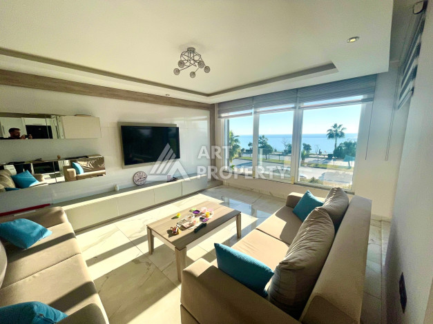 Шикарные апартаменты на первой береговой линии в районе Кестель. Планировка 2+1, 110м2 - Ракурс 7