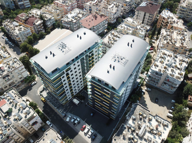 Новый комплекс в центральной части Алании, 65-180 м2 - Ракурс 31