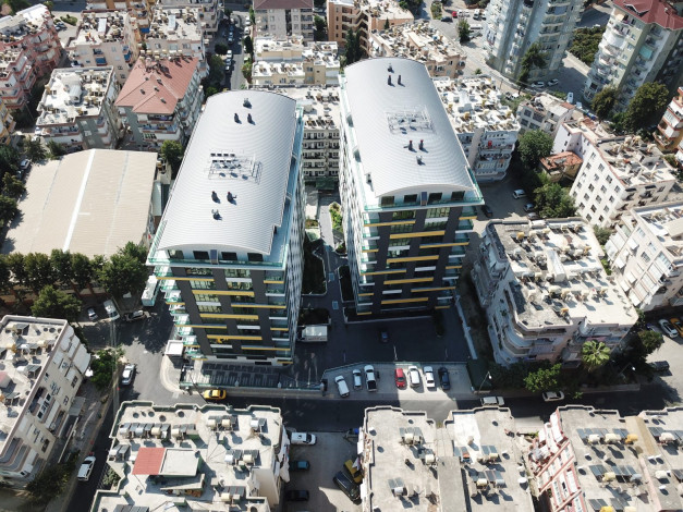 Новый комплекс в центральной части Алании, 65-180 м2 - Ракурс 32