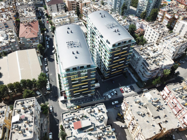 Новый комплекс в центральной части Алании, 65-180 м2 - Ракурс 33