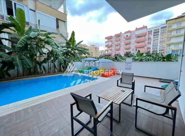 Меблированная квартира планировки 2+1 в районе Махмутлар, 110м2 - Ракурс 2