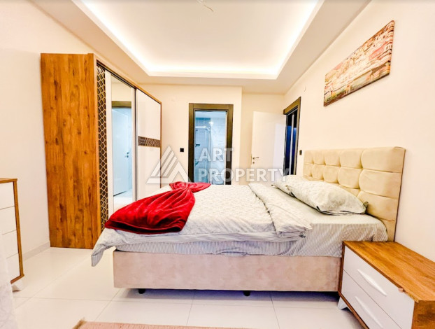 Меблированная квартира планировки 2+1 в районе Махмутлар, 110м2 - Ракурс 10