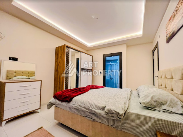 Меблированная квартира планировки 2+1 в районе Махмутлар, 110м2 - Ракурс 13