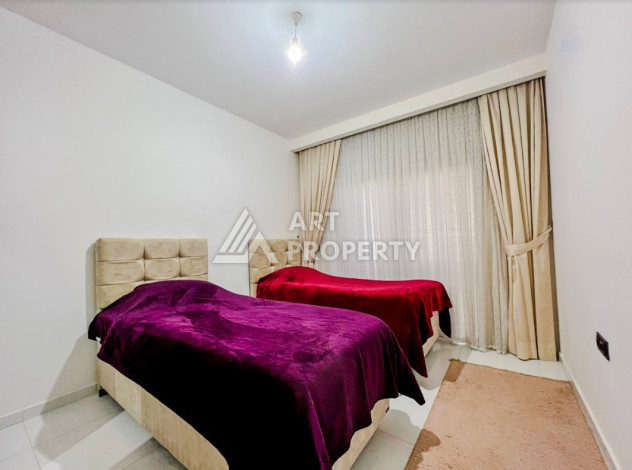 Меблированная квартира планировки 2+1 в районе Махмутлар, 110м2 - Ракурс 17