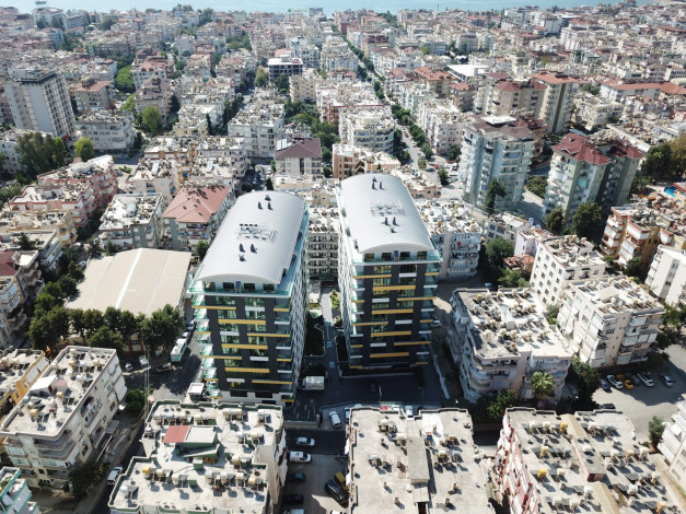 Новый комплекс в центральной части Алании, 65-180 м2 - Ракурс 35