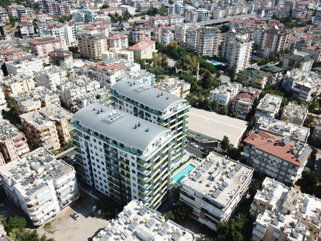 Новый комплекс в центральной части Алании, 65-180 м2 - Ракурс 38