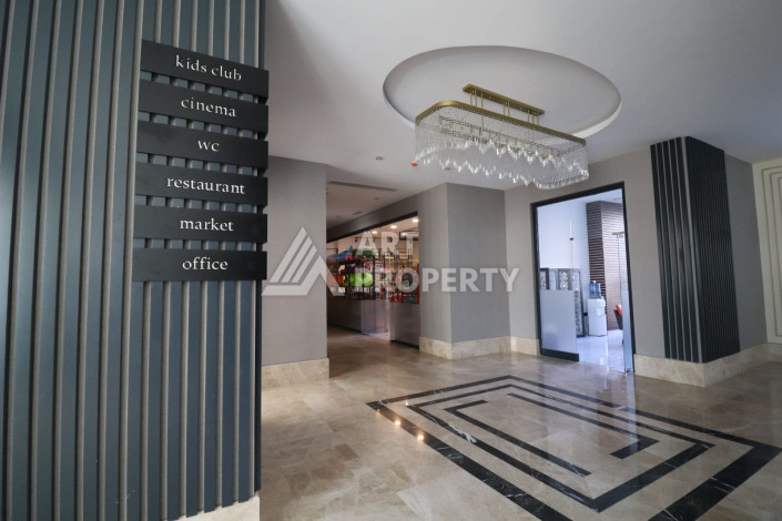 Апартаменты в жилом комплексе с инфраструктурой отеля 5* в районе Махмутлар, 90м2 - Ракурс 15