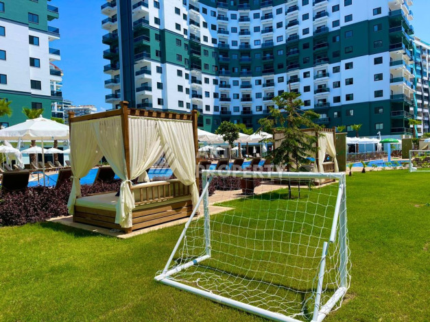 Апартаменты в жилом комплексе с инфраструктурой отеля 5* в районе Махмутлар, 90м2 - Ракурс 17