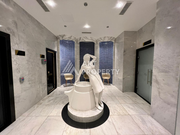 Апартаменты в жилом комплексе с инфраструктурой отеля 5* в районе Махмутлар, 90м2 - Ракурс 18