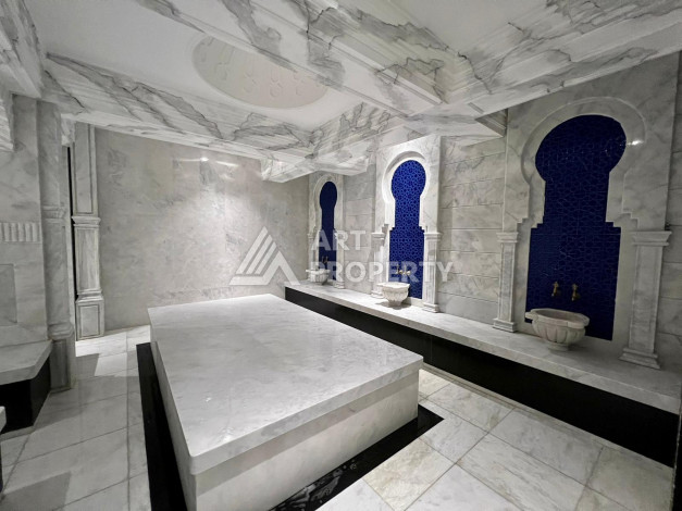 Апартаменты в жилом комплексе с инфраструктурой отеля 5* в районе Махмутлар, 90м2 - Ракурс 21