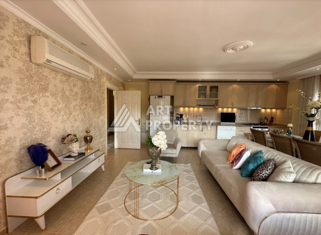 Апартаменты в 150 метрах от моря планировки 2+1 в районе Тосмур, 110м2 - Ракурс 4