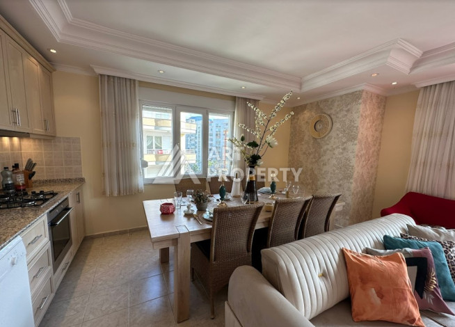 Апартаменты в 150 метрах от моря планировки 2+1 в районе Тосмур, 110м2 - Ракурс 8