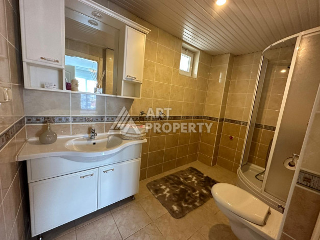 Дуплекс с планировкой 3+1 в комплексе с богатой инфраструктурой. Район Джикджилли,  200м2 - Ракурс 12