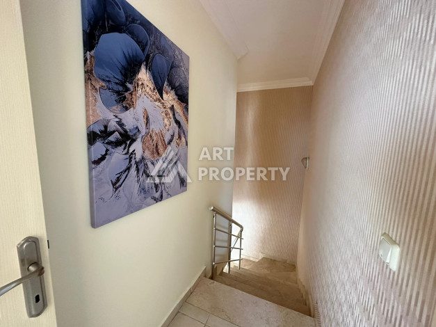 Дуплекс с планировкой 3+1 в комплексе с богатой инфраструктурой. Район Джикджилли,  200м2 - Ракурс 17