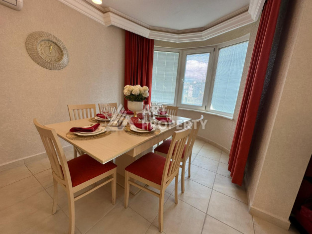 Дуплекс с планировкой 3+1 в комплексе с богатой инфраструктурой. Район Джикджилли,  200м2 - Ракурс 21