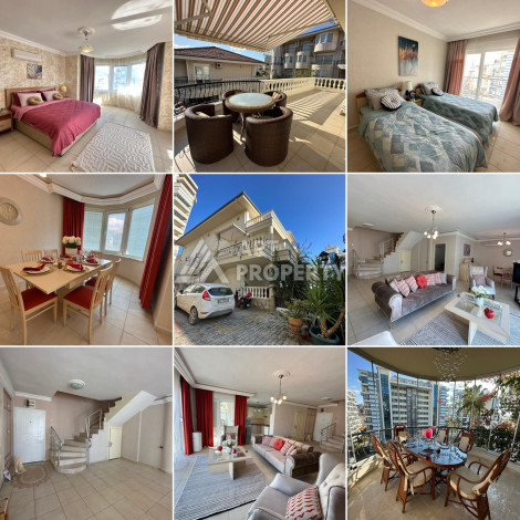 Дуплекс с планировкой 3+1 в комплексе с богатой инфраструктурой. Район Джикджилли,  200м2 - Ракурс 25