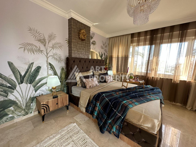 Дуплекс с дизайнерским ремонтом планировки 3+1 в районе Джикджилли, 210м2 - Ракурс 16