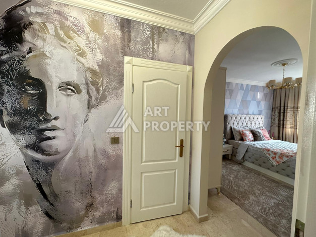 Дуплекс с дизайнерским ремонтом планировки 3+1 в районе Джикджилли, 210м2 - Ракурс 27