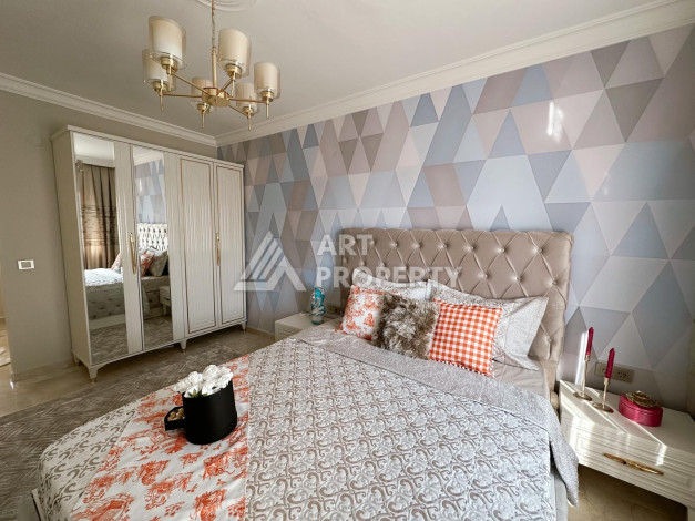 Дуплекс с дизайнерским ремонтом планировки 3+1 в районе Джикджилли, 210м2 - Ракурс 28