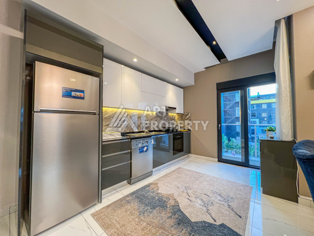 Стильная квартира в современном жилом комплексе с развитой инфраструктурой в районе Оба. Планировка 3+1, 120м2 - Ракурс 6