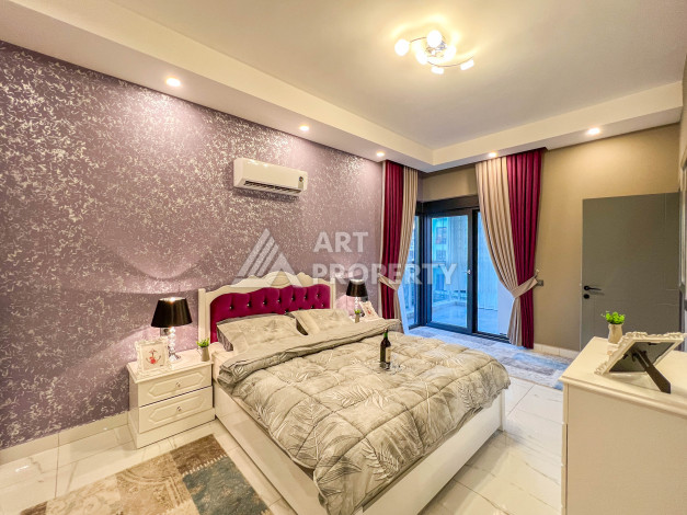 Стильная квартира в современном жилом комплексе с развитой инфраструктурой в районе Оба. Планировка 3+1, 120м2 - Ракурс 10