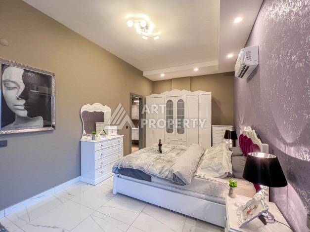 Стильная квартира в современном жилом комплексе с развитой инфраструктурой в районе Оба. Планировка 3+1, 120м2 - Ракурс 11