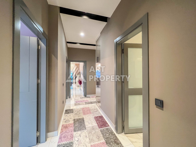 Стильная квартира в современном жилом комплексе с развитой инфраструктурой в районе Оба. Планировка 3+1, 120м2 - Ракурс 19