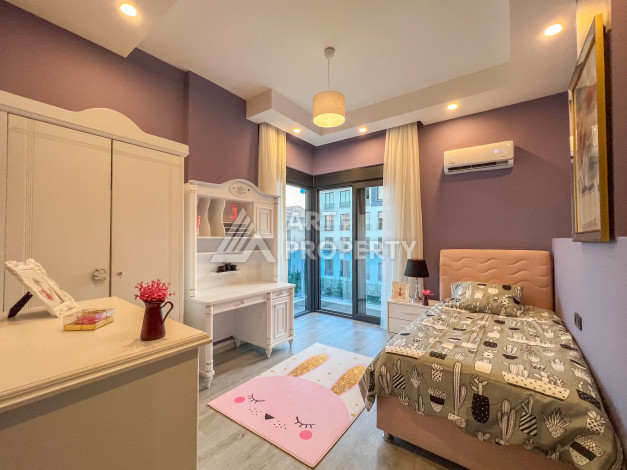 Стильная квартира в современном жилом комплексе с развитой инфраструктурой в районе Оба. Планировка 3+1, 120м2 - Ракурс 23