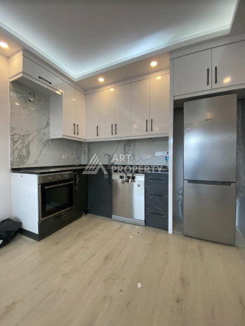 Апартаменты без мебели планировки 1+1 в активно развивающемся районе Газипаша, 50м2 - Ракурс 3