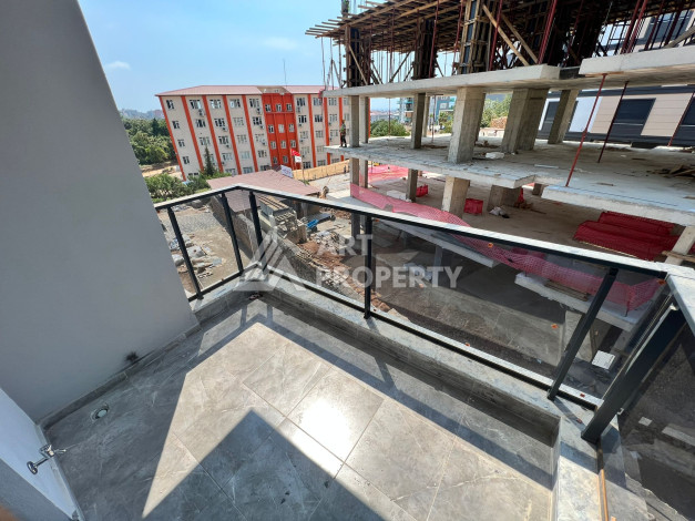 Квартира без мебели с планировкой 1+1 в районе Оба, 48м2 - Ракурс 5