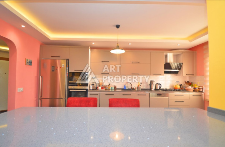 Меблированные апартаменты планировки 3+1 в Алании. 170м2 - Ракурс 8