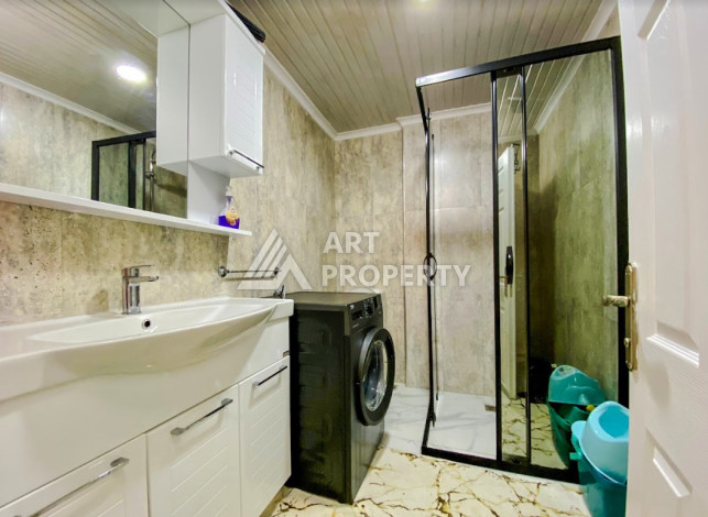 Апартаменты в 200 метрах от моря в районе Оба. Планировка 3+1, 156м2 - Ракурс 10