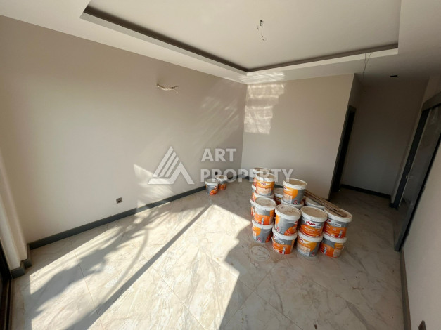 Просторная двухуровневая квартира с садом планировки 4+1 в районе Тепе, 215м2 - Ракурс 4