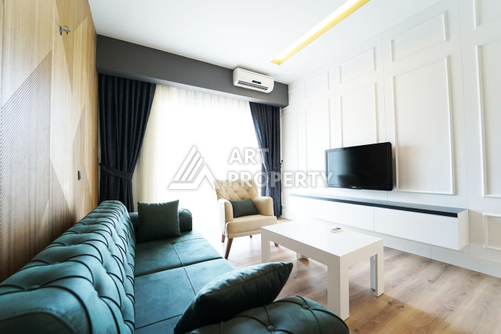 Апартаменты в потрясающем жилом комплексе вблизи пляжа Клеопатры! Планировка 1+1, 55м2 - Ракурс 9